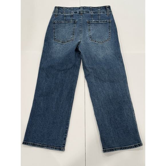 NWOT Sanctuary Wide Leg Crop Jeans Women's Size 27 - Picture 5 of 7